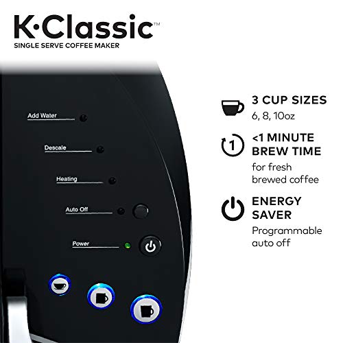 Keurig K-Classic Coffee Maker with McCafé Classic Collection Variety Pack, 40 Count K-Cup Pods