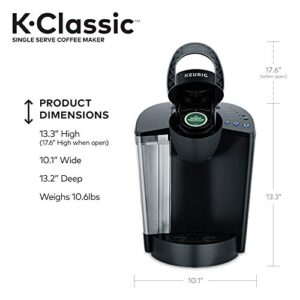 Keurig K-Classic Coffee Maker with McCafé Classic Collection Variety Pack, 40 Count K-Cup Pods