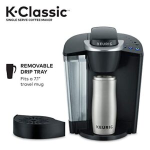 Keurig K-Classic Coffee Maker with McCafé Classic Collection Variety Pack, 40 Count K-Cup Pods