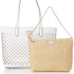 GUESS Aqua Tote White One Size