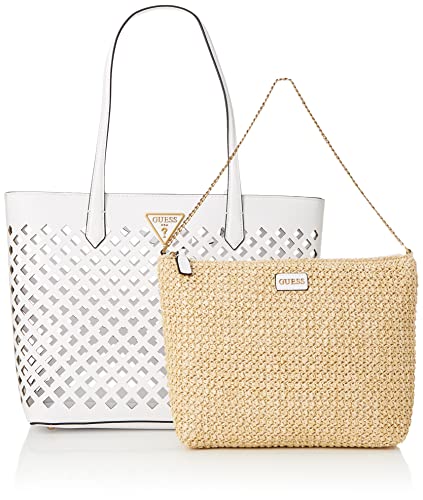 GUESS Aqua Tote White One Size