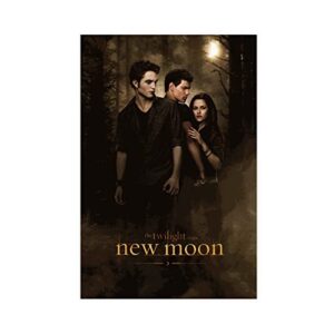 CiNgK Moive Posters The Twilight Saga New Moon Canvas Poster Wall Art Decor Print Picture Paintings for Living Room Bedroom Decoration Style 12x18inch(30x45cm)