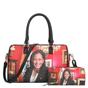 Vice President Kamala Harris Satchel Bag With Wallet