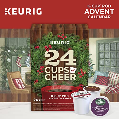 Keurig Advent Calendar Variety Pack, Single Serve K-Cup Pods, 24 Count