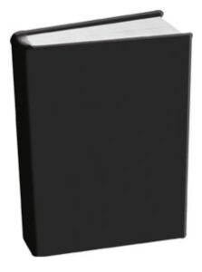 book sox stretchable book cover: standard size solid black. fits smaller/thinner hardcover textbooks up to 8×10. easy to install, adhesive-free, nylon fabric protector for school. wash & re-use!