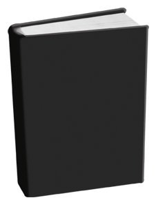 Book Sox Stretchable Book Cover: Standard Size Solid Black. Fits Smaller/Thinner Hardcover Textbooks up to 8x10. Easy to Install, Adhesive-Free, Nylon Fabric Protector for School. Wash & Re-Use!