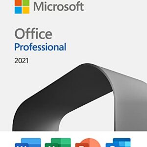 Microsoft Office Professional 2021 | Word, Excel, PowerPoint, Outlook | One-time purchase for 1 PC | Instant Download