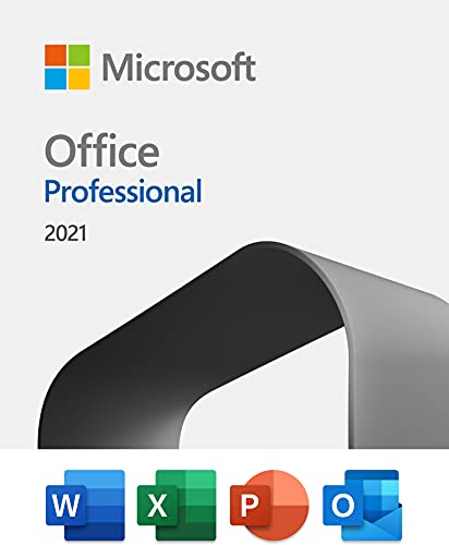 Microsoft Office Professional 2021 | Word, Excel, PowerPoint, Outlook | One-time purchase for 1 PC | Instant Download