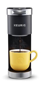 keurig k-mini plus coffee maker, certified refurbished, black (renewed)