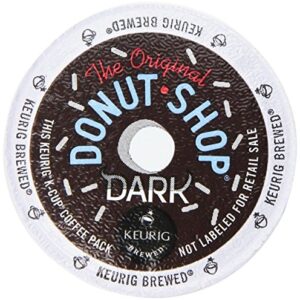 The Original Donut Shop Dark Keurig Single-Serve K-Cup Pods, Dark Roast Coffee, 72 Count