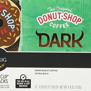 The Original Donut Shop Dark Keurig Single-Serve K-Cup Pods, Dark Roast Coffee, 72 Count