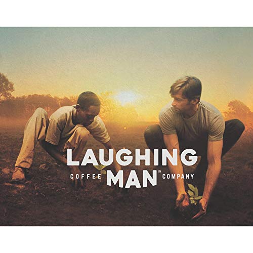 Laughing Man Hugh's Blend, Single-Serve Keurig K-Cup Pods, Medium Roast Coffee, 60 Count, 10 Count (Pack of 6)