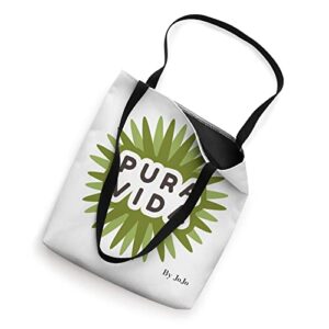 Pura Vida Costa Rica themed graphic Tote Bag