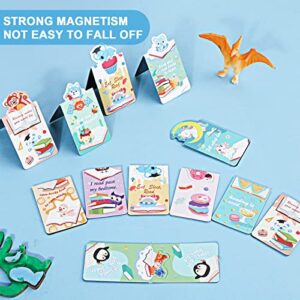 MWOOT 30Pcs Dessert Magnetic Bookmarks for Kids, Cute Magnet Book Markers Kit for Book Lovers, Creative Animal Magnetic Page Clips Accessories for Girls Boys Students Reading Lovers(15 Styles,4.5x3CM)