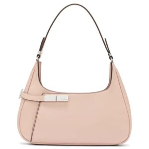 Calvin Klein Jade Top Zip Shoulder Bag, Rosewood,One Size
