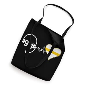 911 Dispatcher Thin Yellow Line 911 Operator Tote Bag