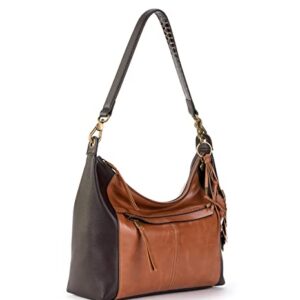 The Sak womens Alameda Leather Hobo, Tobacco Snake Multi, One Size US