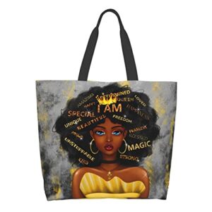 lmsm afro women tote bags for women african american woman shoulder handbags bag black girl top handle satchel handbags for work travel gift