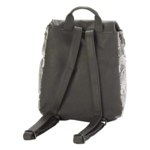 Jessica Simpson New Logo Small Backpack Tote Handbag Purse Bethany Charcoal Grey