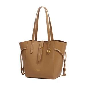 cnoles women purse and handbags for women tote shoulder crossbody satchel hobo bags purse designer handbags genuine leather brown