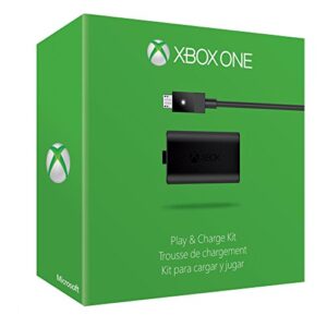 microsoft official xbox one play and charge kit (xbox one)