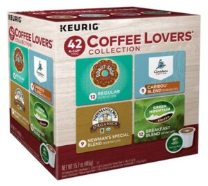 keurig coffee lovers’ collection k-cups (42 count)
