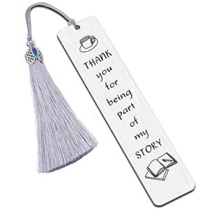 fingerinspire teacher appreciation gifts metal bookmark graduation teachers day christmas birthday gifts for teacher tutor professor special education teachers – thank you for being part of my story