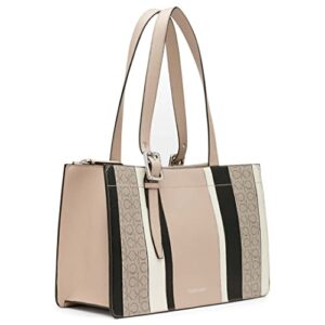 Calvin Klein Havana Novelty Organizational Tote, Goat Multi