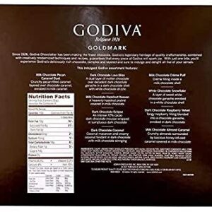 Godivas Belgium Goldmark Assorted chocolate 10.9 OZ