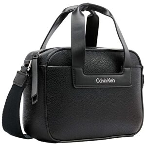 Calvin Klein Bette 2 in 1 Crossbody, Black/Silver