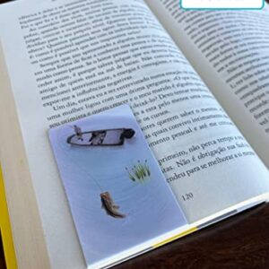 Magnetic Bookmarks - Largemouth Bass - Magnet Page Clips Set of 3 - Fish Lovers Gifts - Book Markers - Gift for Fisherman - Unique Fishing Gift