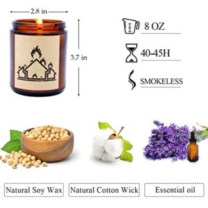 Funny My Friendship is Like This Candle Gift to Friends, Soy Wax Lavender, Eucalyptus Scented Candles to Best Friends