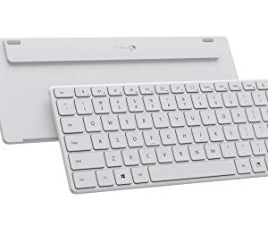 Microsoft Designer Compact Keyboard - Glacier. Standalone Wireless Bluetooth Keyboard. Compatible with Bluetooth Enabled PCs/Mac