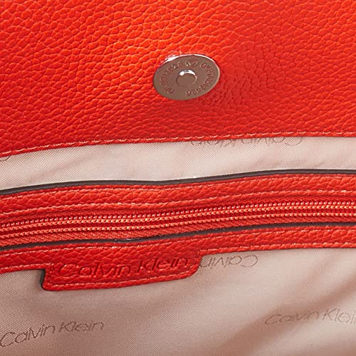 Calvin Klein Adeline Triple Compartment Tote, Spicy Orange