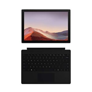 Microsoft Surface Pro 7 – 12.3" Touch-Screen - 10th Gen Intel Core i5 - 8GB Memory - 128GB SSD – Platinum with Black Type Cover
