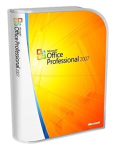 microsoft office pro 2007 w32 for system builders [old version]