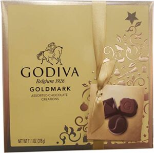 godiva 27piece belgium boxed assorted chocolates, 11.1 oz