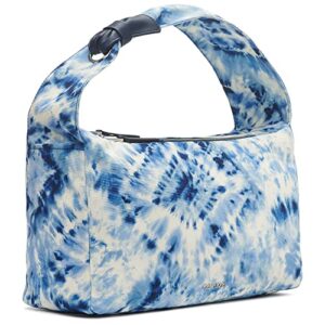 Calvin Klein Gracie Triple Entry Hobo, Serenity Blue Multi