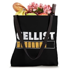 Cellist Cello Tote Bag