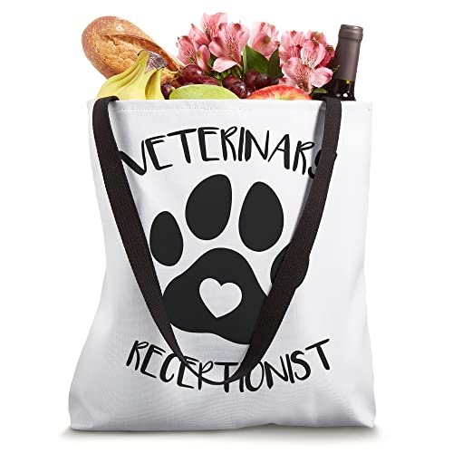 Veterinary Receptionist Veterinarian Vet Tech Assistant Tote Bag