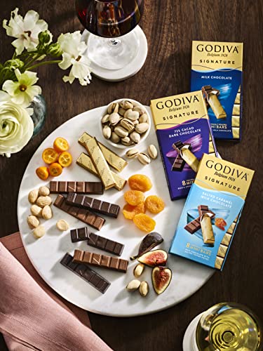 Godiva Chocolatier Signature Roasted Almond Dark Chocolate, 12-Ct. (8 pc. each)