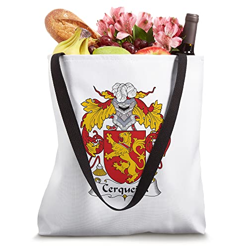 Cerqueira Coat of Arms - Family Crest Tote Bag