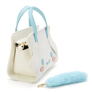 Fangkai My Melody bag,Cinnamoroll Bag 3D Kawaii Mini Backpack Cute Cosplay Shoulder Bag Doll Handbag for Girls Gift Backpack (White)