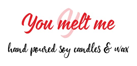 Soy Wax Melt- Peppermint with Rose Petals- Super Fragrant- One Bar Six Cubes- Free Surprise Wax Melt Sample with Order (Peppermint w/Rose Petals)