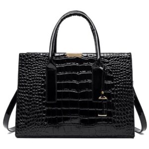 Crocodile Pattern Fashion Pu Leather Luxury Women Ladies Handbags Shoulder Bag Woman Top-Handle Purse