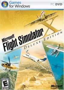 microsoft flight simulator x deluxe dvd – pc