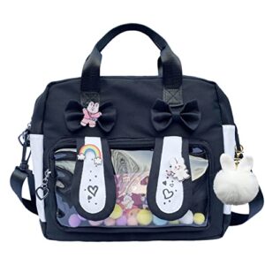 eien kaliforua ita bag cute japanese school bag jk uniform bag kawaii 3 way anime purse