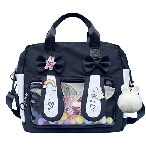 Eien Kaliforua Ita Bag Cute Japanese School Bag JK Uniform Bag Kawaii 3 Way Anime Purse