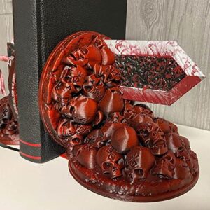 ANTESCORT Berserk Bookends, Dragon Slaying Knife Bookstop, Book Holder for Shelves, Decorative Bookends for Shelves, Dragonslayer Berserk Bookends Skulls Bookends Reading Bookshelf