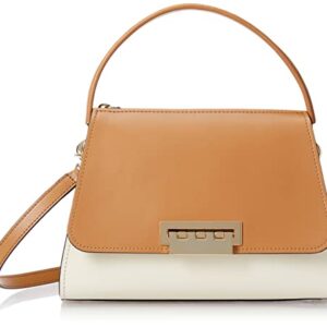 ZAC Zac Posen Eartha Zip Top Crossbody Bag, Camel